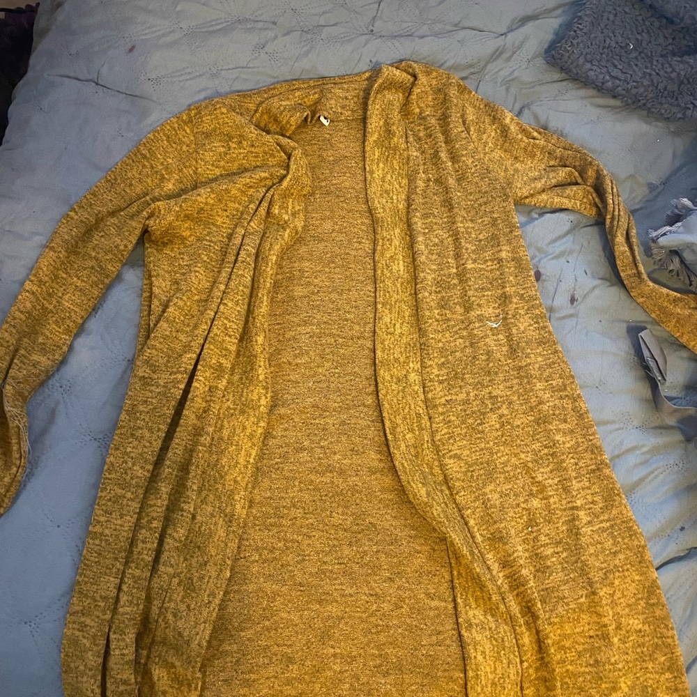 Bunt yellow/orange cardigan